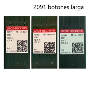AGUJAS 2091 GROZ-BECKER costura de botones / larga