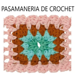 GALÓN DE CROCHET O GANCHILLO 6.5cm de ancho