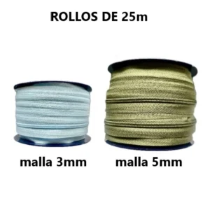 CREMALLERA CONTINUA NYLON DE COLORES ROLLO 25 METROS