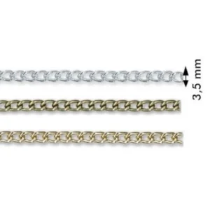 CADENA FINA DE ALUMINIO 3.5mm