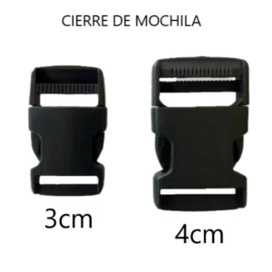CIERRE DE MOCHILA 3cm 4cm
